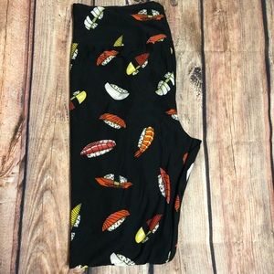 LuLaRoe TC Legging Sushi NWOT